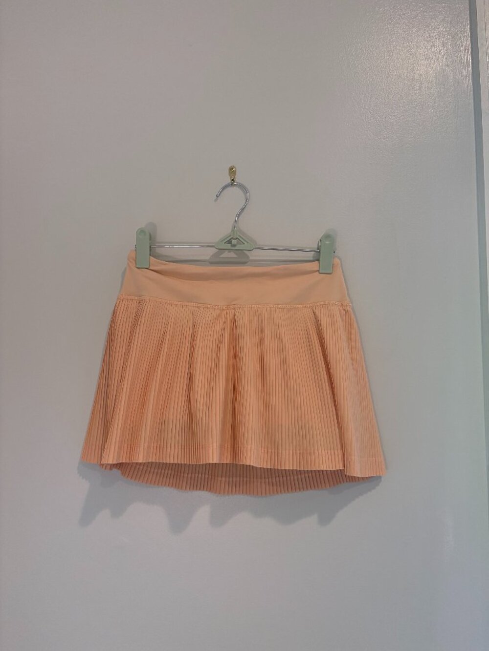 Lululemon Peach Pleated Tennis Skort Size 2